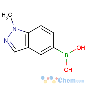 CAS No:590418-08-9 (1-methylindazol-5-yl)boronic acid