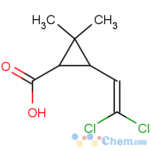 CAS No:59042-49-8 (1S,3S)-3-(2,2-dichloroethenyl)-2,2-dimethylcyclopropane-1-carboxylic<br />acid