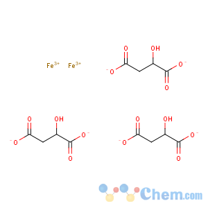 CAS No:5905-51-1 Butanedioic acid,2-hydroxy-, iron(3+) salt (3:2)