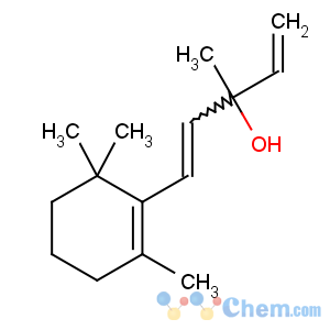 CAS No:59057-30-6 (E)-()-3-methyl-1-(2,6,6-trimethylcyclohex-1-en-1-yl)penta-1,4-dien-3-ol
