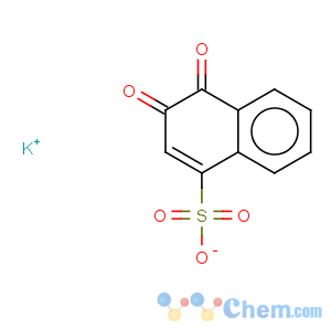 CAS No:5908-27-0 1-Naphthalenesulfonicacid, 3,4-dihydro-3,4-dioxo-, potassium salt (1:1)