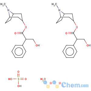 CAS No:5908-99-6 Atropine sulfate monohydrate