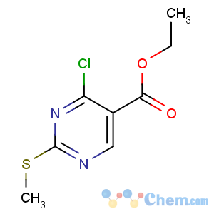 CAS No:5909-24-0 ethyl 4-chloro-2-methylsulfanylpyrimidine-5-carboxylate