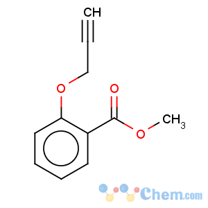 CAS No:59155-84-9 Benzoic acid,2-(2-propyn-1-yloxy)-, methyl ester