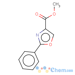 CAS No:59171-72-1 2-phenyl-oxazole-4-carboxylic acid methyl ester