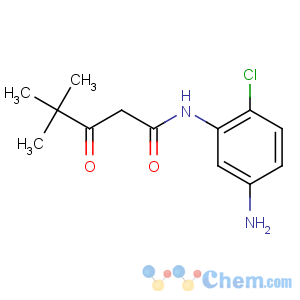 CAS No:59191-99-0 N-(5-amino-2-chlorophenyl)-4,4-dimethyl-3-oxopentanamide