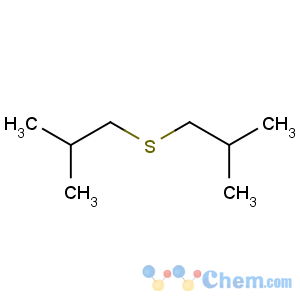 CAS No:592-65-4 2-methyl-1-(2-methylpropylsulfanyl)propane