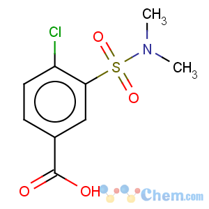 CAS No:59210-61-6 4-chloro-3-[(dimethylamino)sulfonyl]benzoic acid