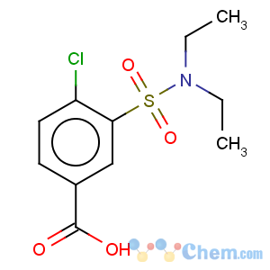 CAS No:59210-68-3 4-Chloro-3-diethylsulfamoyl-benzoic acid