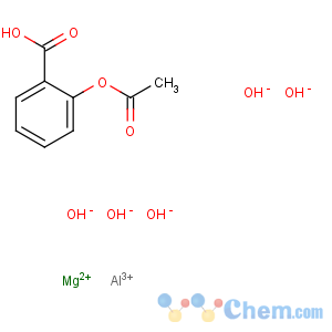 CAS No:59215-60-0 Benzoic acid, 2-(acetyloxy)-, mixt. with aluminum hydroxide and magnesium hydroxide