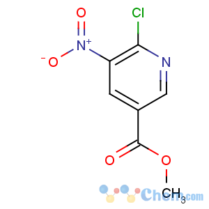 CAS No:59237-53-5 methyl 6-chloro-5-nitropyridine-3-carboxylate