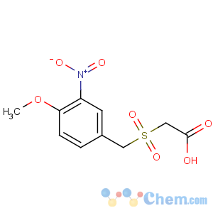 CAS No:592542-51-3 2-[(4-methoxy-3-nitrophenyl)methylsulfonyl]acetic acid