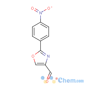 CAS No:59398-92-4 2-(4-nitrophenyl)-1,3-oxazole-4-carbaldehyde