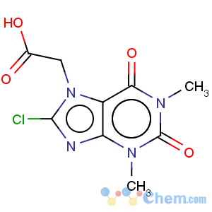 CAS No:59426-33-4 2-(8-Chloro-1,3-dimethyl-2,6-dioxo-1,2,3,6-tetrahydro-7H-purin-7-yl)acetic acid