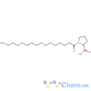 CAS No:59441-32-6 1-hexadecanoylpyrrolidine-2-carboxylic acid