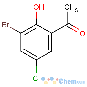 CAS No:59443-15-1 1-(3-bromo-5-chloro-2-hydroxyphenyl)ethanone