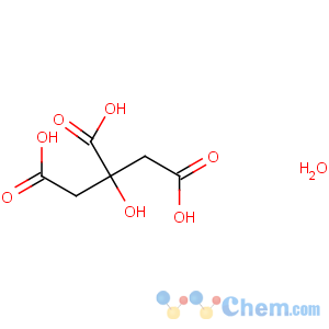 CAS No:5949-29-1 2-hydroxypropane-1,2,3-tricarboxylic acid