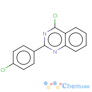 CAS No:59490-94-7 Quinazoline,4-chloro-2-(4-chlorophenyl)-