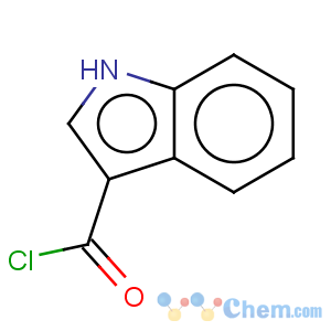 CAS No:59496-25-2 1h-indole-3-carbonyl chloride
