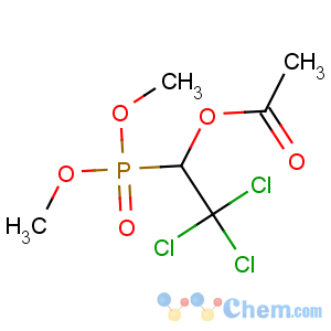 CAS No:5952-41-0 Phosphonic acid,P-[1-(acetyloxy)-2,2,2-trichloroethyl]-, dimethyl ester