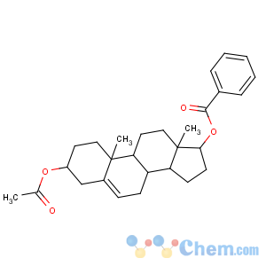 CAS No:5953-63-9 Androst-5-ene-3,17-diol,3-acetate 17-benzoate, (3b,17b)-
