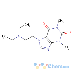 CAS No:59547-58-9 Heparin, compd. with 7-(2-(diethylamino)ethyl)-3,7-dihydro-1,3-dimethyl-1H-purine-2,6-dione (1:1)