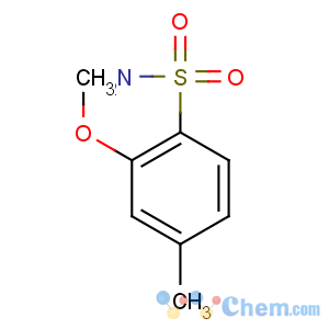 CAS No:59554-39-1 2-methoxy-4-methylbenzenesulfonamide