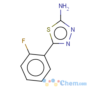 CAS No:59565-51-4 5-(2-Fluoro-phenyl)-[1,3,4]thiadiazol-2-ylamine