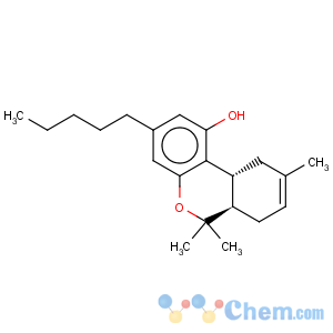 CAS No:5957-75-5 6H-Dibenzo[b,d]pyran-1-ol,6a,7,10,10a-tetrahydro-6,6,9-trimethyl-3-pentyl-, (6aR,10aR)-