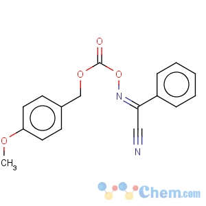 CAS No:59577-32-1 2-(4-methoxybenzyloxycarbonyloxyimino)-2-phenylacetonitrile