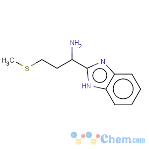 CAS No:59592-33-5 1-(1H-Benzoimidazol-2-yl)-3-methylsulfanyl-propylamine
