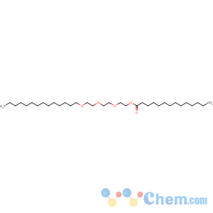 CAS No:59599-55-2 2-[2-(2-tetradecoxyethoxy)ethoxy]ethyl tetradecanoate