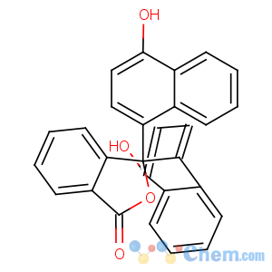 CAS No:596-01-0 3,3-bis(4-hydroxynaphthalen-1-yl)-2-benzofuran-1-one