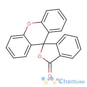 CAS No:596-24-7 spiro[2-benzofuran-3,9'-xanthene]-1-one