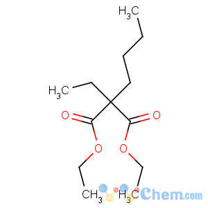 CAS No:596-76-9 Propanedioic acid,2-butyl-2-ethyl-, 1,3-diethyl ester