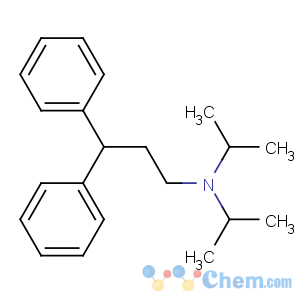 CAS No:5966-41-6 3,3-diphenyl-N,N-di(propan-2-yl)propan-1-amine