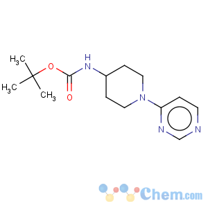 CAS No:596817-39-9 Carbamic acid,[1-(4-pyrimidinyl)-4-piperidinyl]-, 1,1-dimethylethyl ester (9CI)