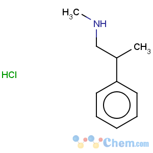 CAS No:5969-39-1 Benzeneethanamine, N,b-dimethyl-, hydrochloride (1:1)