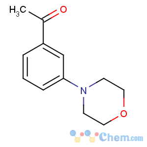 CAS No:59695-23-7 1-(3-morpholin-4-ylphenyl)ethanone