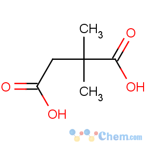 CAS No:597-43-3 2,2-dimethylbutanedioic acid