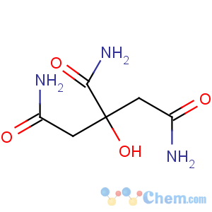 CAS No:597-59-1 2-hydroxypropane-1,2,3-tricarboxamide