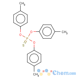 CAS No:597-84-2 Phosphorothioic acid,O,O,O-tris(4-methylphenyl) ester