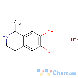 CAS No:59709-57-8 1-methyl-1,2,3,4-tetrahydroisoquinoline-6,7-diol