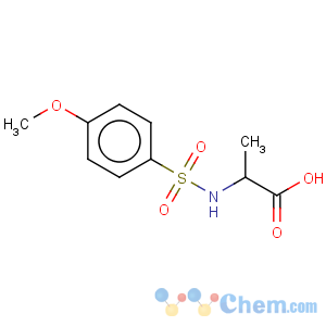 CAS No:59724-73-1 2-(4-methoxy-benzenesulfonylamino)-propionic acid