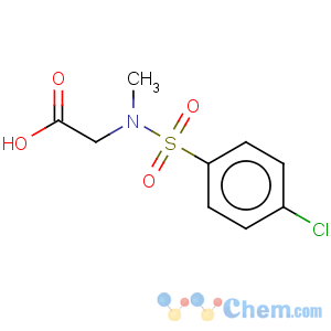 CAS No:59724-83-3 [(4-Chloro-benzenesulfonyl)-methyl-amino]-acetic acid