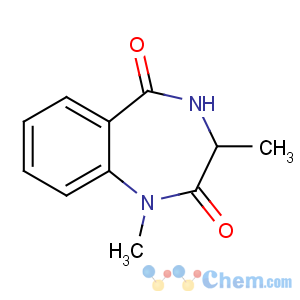 CAS No:5973-23-9 1,3-dimethyl-3,4-dihydro-1,4-benzodiazepine-2,5-dione