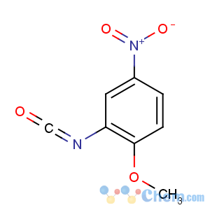 CAS No:59741-17-2 2-isocyanato-1-methoxy-4-nitrobenzene