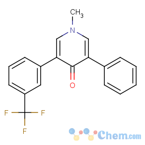 CAS No:59756-60-4 1-methyl-3-phenyl-5-[3-(trifluoromethyl)phenyl]pyridin-4-one