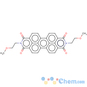 CAS No:59765-31-0 n,n'-di(2-methoxyethyl)-perylene-tetracarbonic acid, diamide