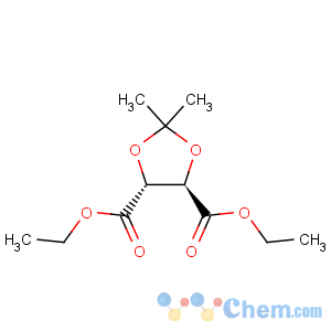 CAS No:59779-75-8 1,3-Dioxolane-4,5-dicarboxylicacid, 2,2-dimethyl-, 4,5-diethyl ester, (4R,5R)-